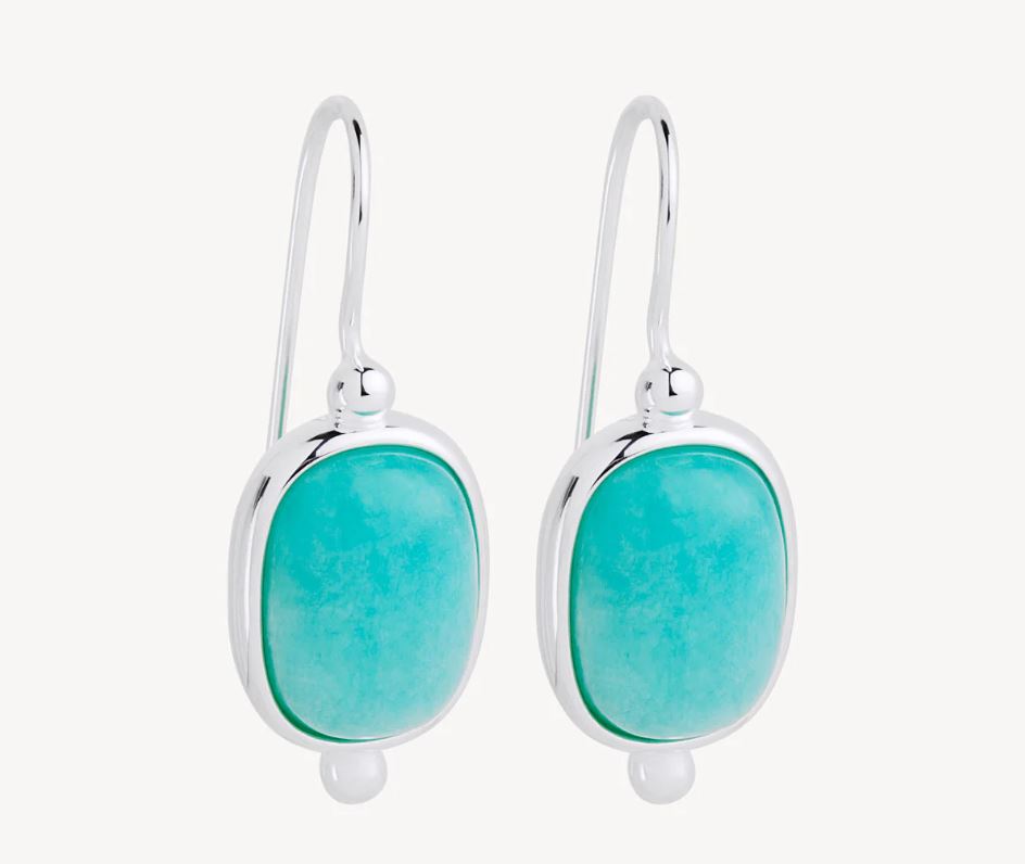 Najo Fleur Amazonite Earrings