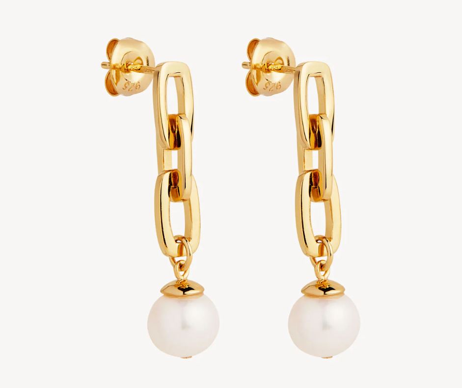 Najo Clair de Lune Earrings Gold