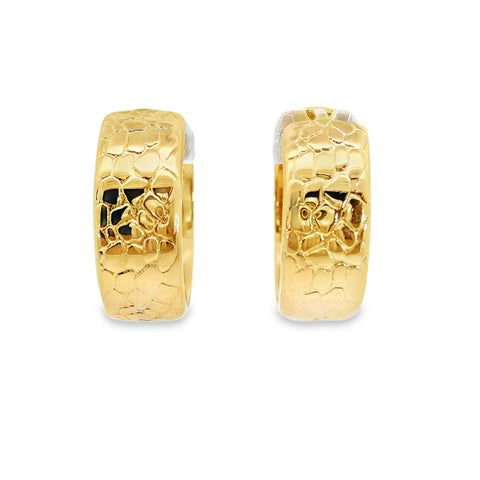 AIME-TOI Gold Plated Hoop Earrings
