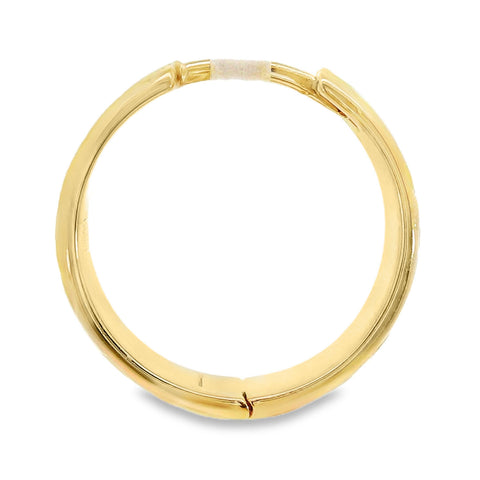 AIME-TOI Gold Plated Hoop Earrings