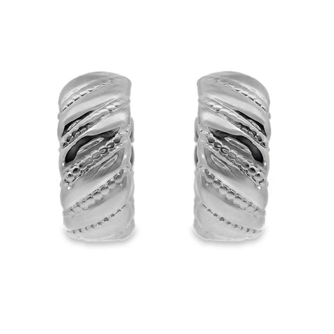AIME-TOI Sterling Silver Hoope Earrings