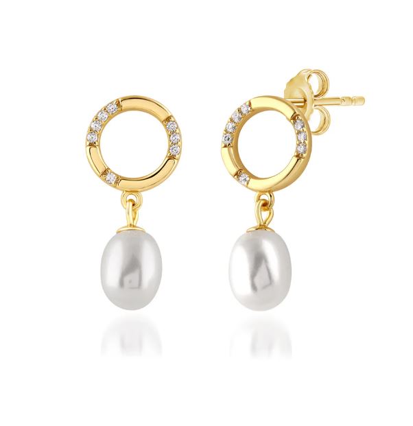 Georgini Alchemy Sol Earrings Gold