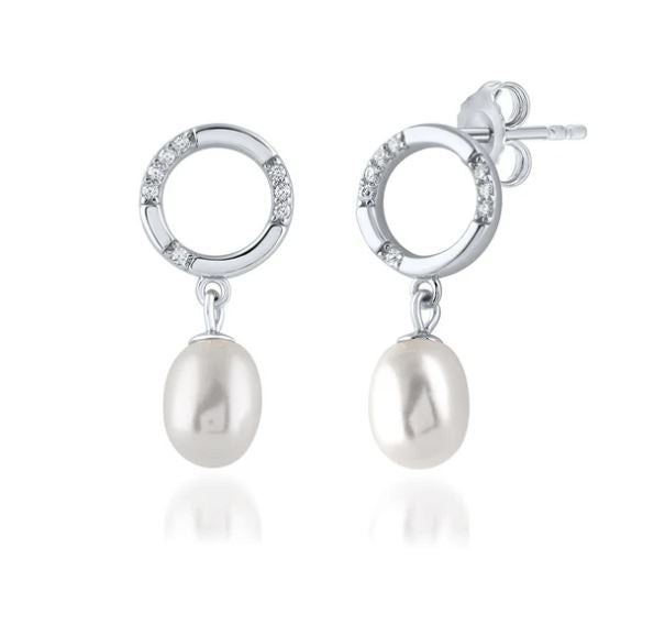 Georgini Alchemy Sol Earrings Silver