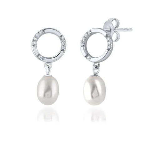 Georgini Alchemy Sol Earrings Silver