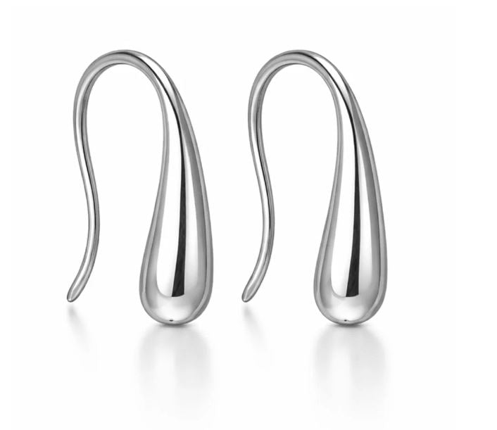 Georgini Alchemy 925 Teardrop Earrings Silver