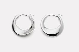 Najo Rise Earrings Silver