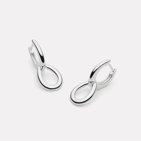 Najo Astra Earrings Silver