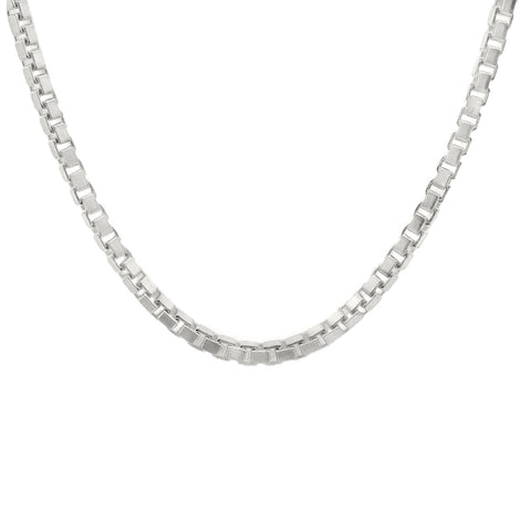 Sterling Silver Box Chain 1.1mm 45cm