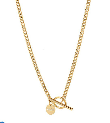 Najo Curb T-Bar Necklace (60cm)