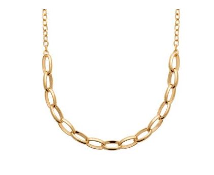 Aime-Toi 18ct Gold Plated Large Chain Link Necklace
