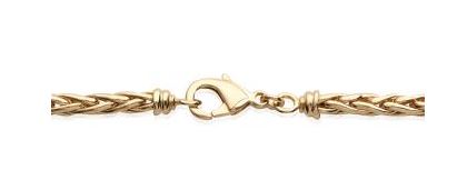 Aime-Toi 18ct Gold Plated Palm Link Necklace