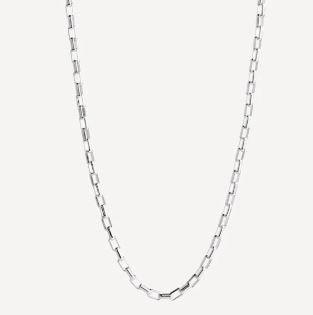Najo Veneto Men’s Silver Chain Necklace