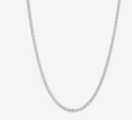 Najo Kinetic Men’s Silver Chain Necklace
