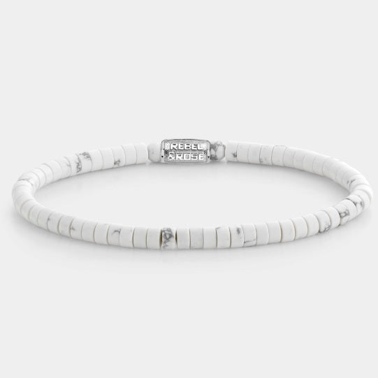 Rebel & Rose Slices - Virgin White Bracelet