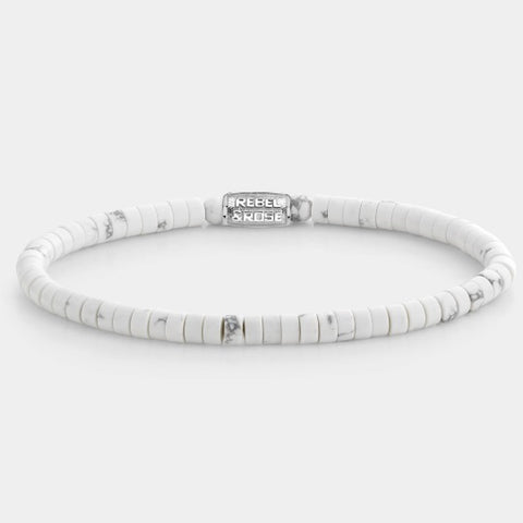 Rebel & Rose Slices - Virgin White Bracelet