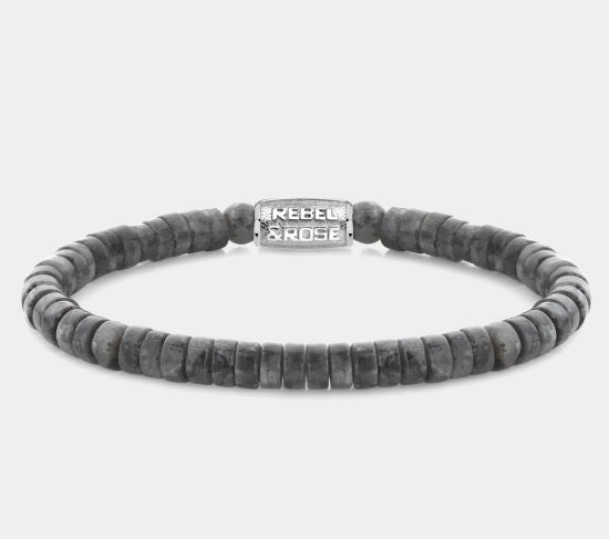 Rebel & Rose Slices - Grey Seduction Bracelet