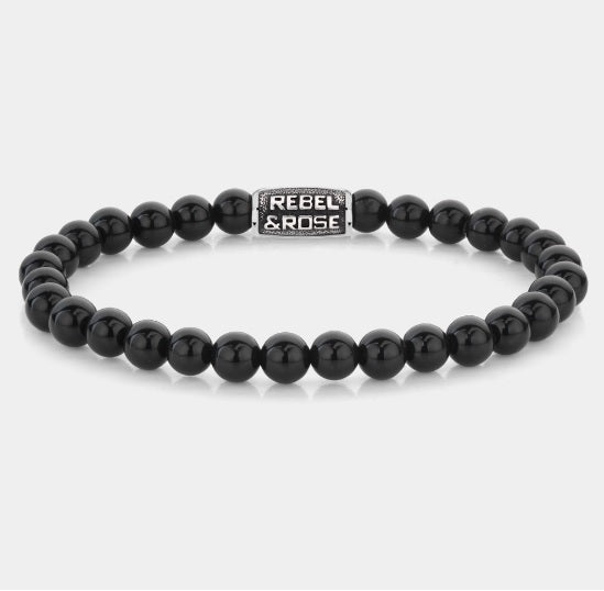 Rebel & Rose Black Velvet Vintage Bracelet
