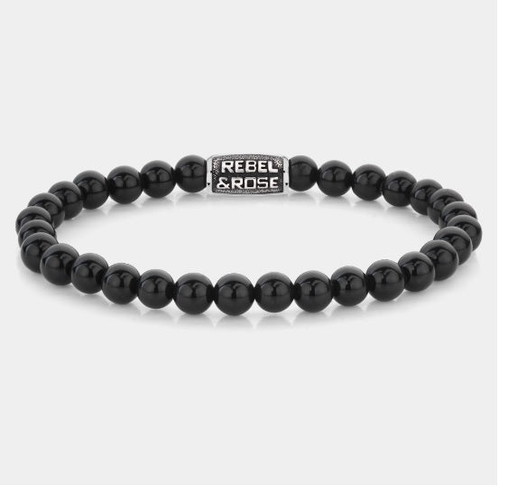 Rebel & Rose Black Velvet Vintage Bracelet