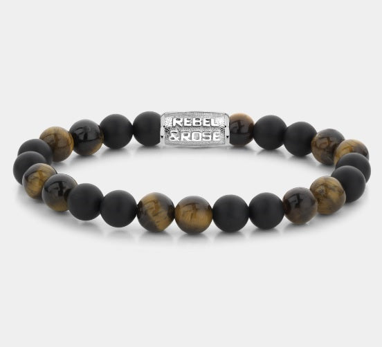 Rebel & Rose Matt Tiger Lily Twist Bracelet