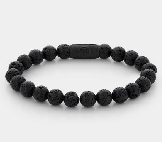 Rebel & Rose Black Moon - All-Black Bracelet