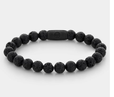 Rebel & Rose Black Moon - All-Black Bracelet