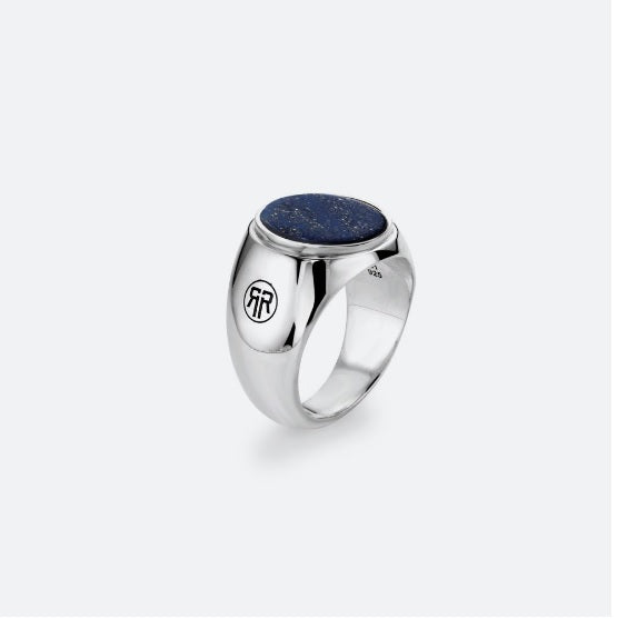 Rebel & Rose Ring Round Lapis Lowneck