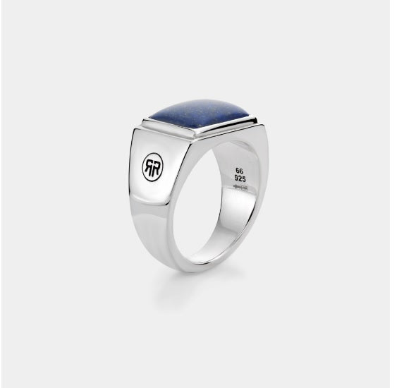 Rebel & Rose Ring Square Lapis Lowneck