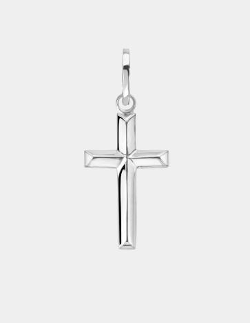 Rebel & Rose Pendant Cross Plain