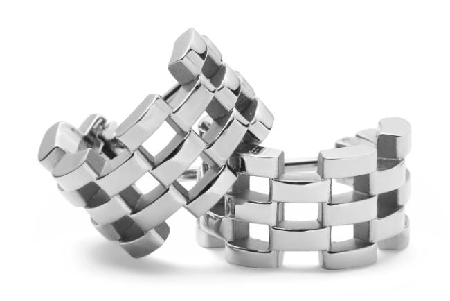Daniel Wellington 5-Link Earrings Silver