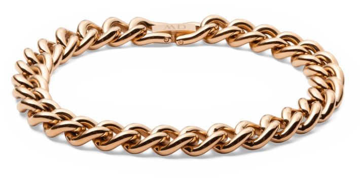 Daniel Wellington Chunky Chain Bracelet Rose Gold