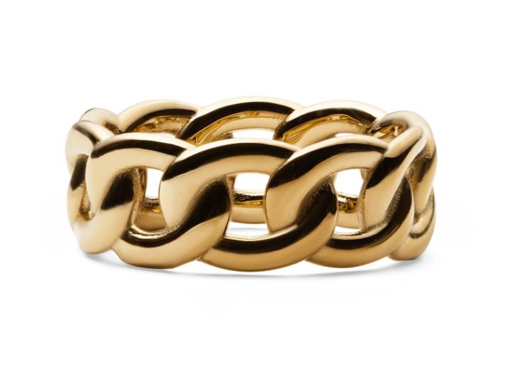 Daniel Wellington Chunky Chain Ring Gold