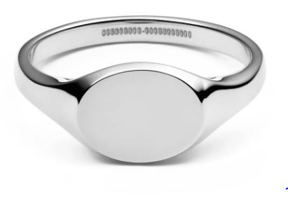 Daniel Wellington Classic Mini Signet Ring Silver 56