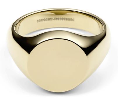 Daniel Wellington Classic Signet Ring Gold 60