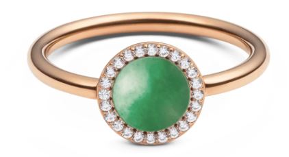 Daniel Wellington Audrey Jade Ring Rose 56