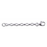 Sterling Silver Oval Belcher Chain Extender