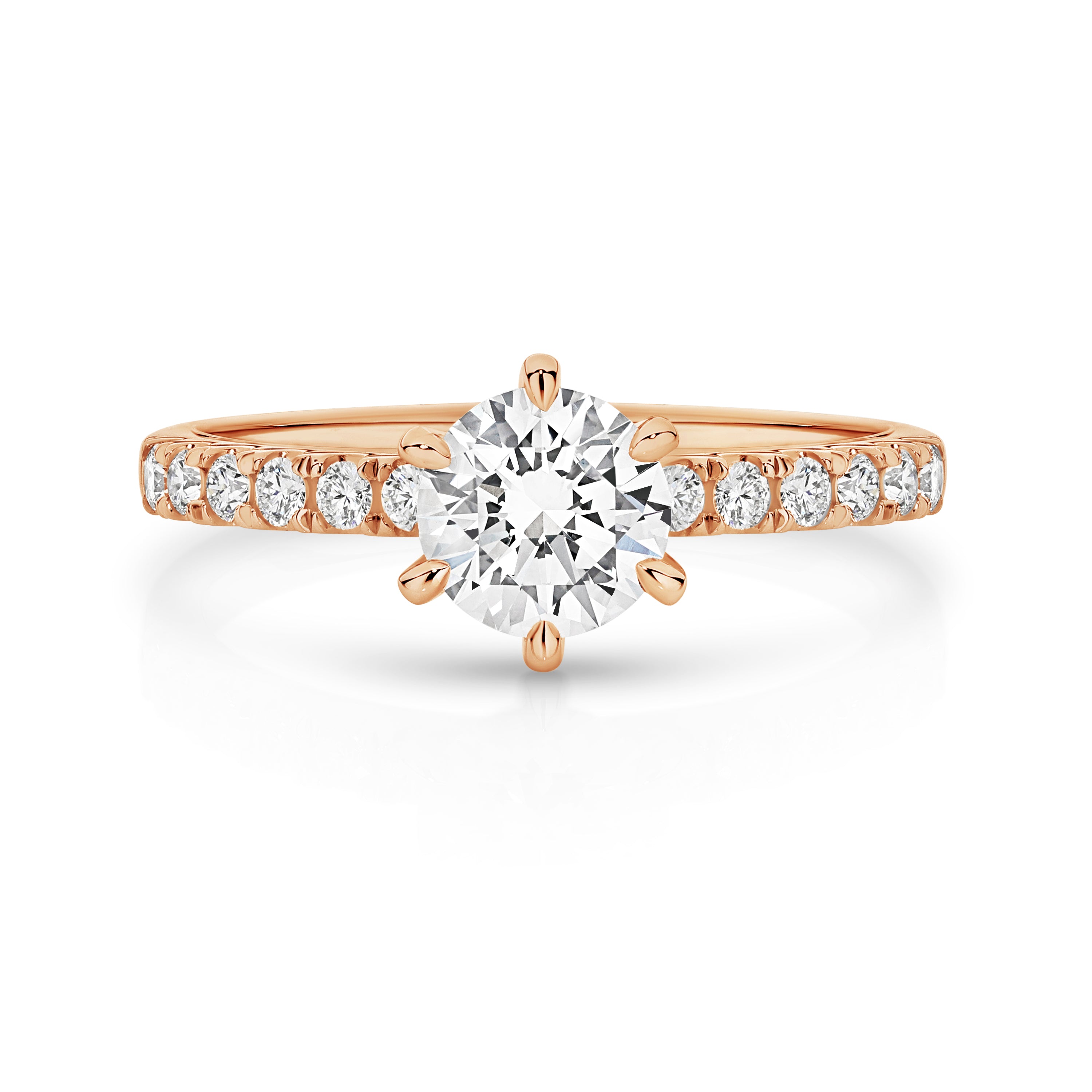Eloise Diamond Solitaire Round Brilliant Cut Engagement Ring