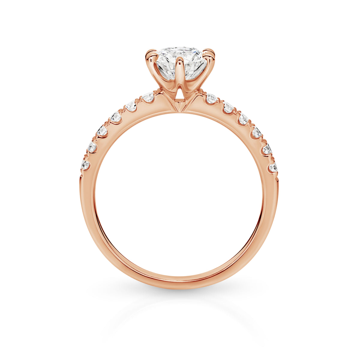 Eloise Lab Grown Diamond Solitaire Round Brilliant Cut Engagement Ring