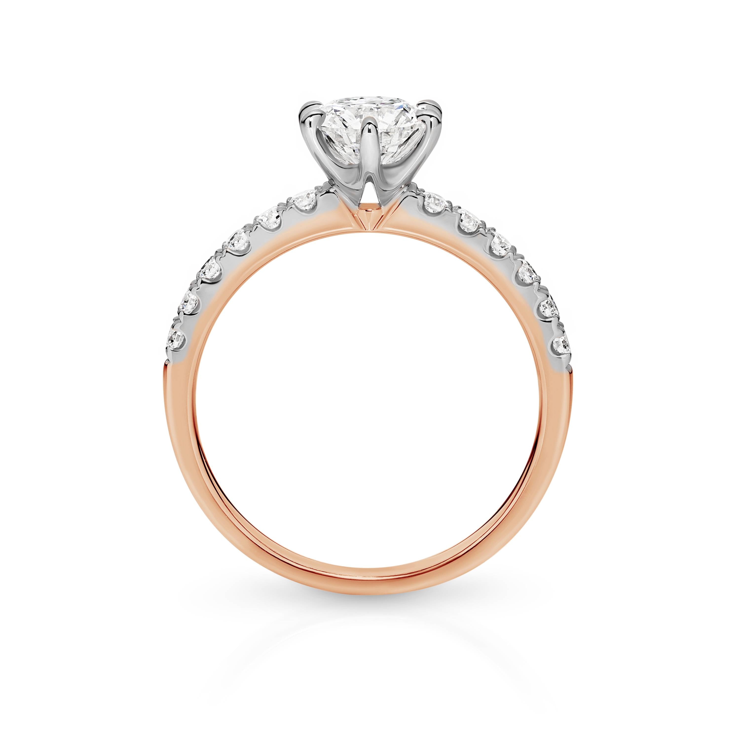 Eloise Diamond Solitaire Round Brilliant Cut Engagement Ring