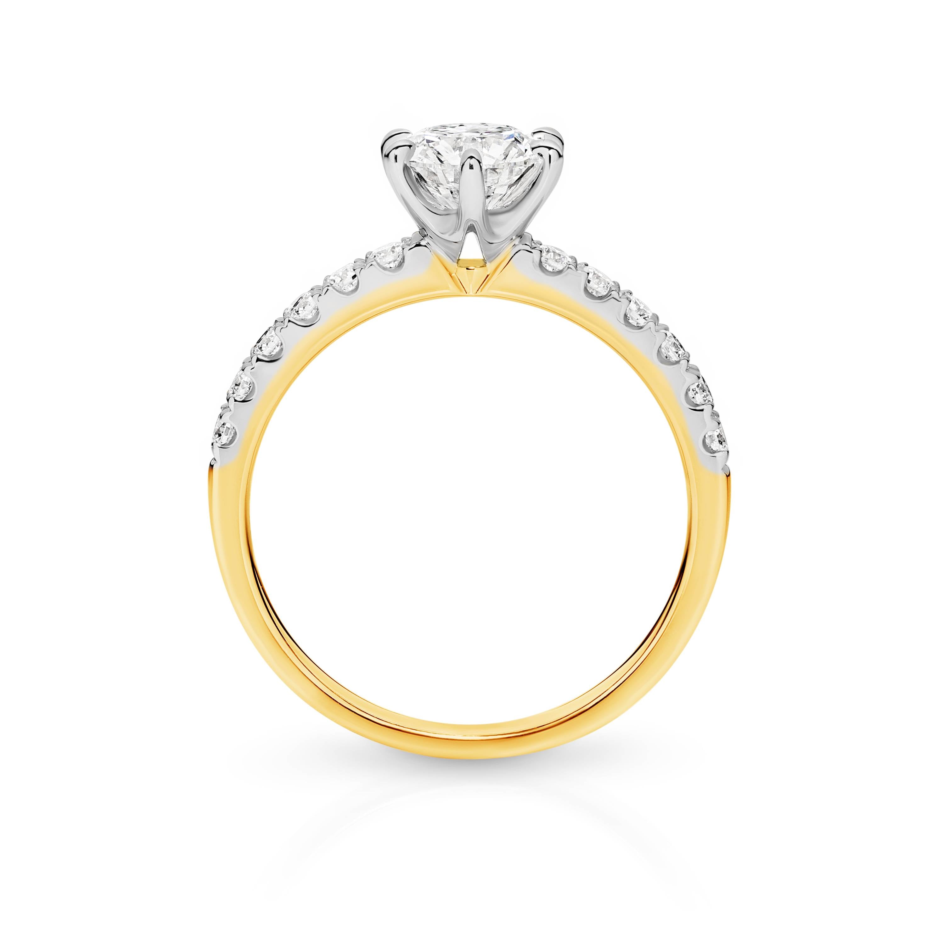 Eloise Diamond Solitaire Round Brilliant Cut Engagement Ring