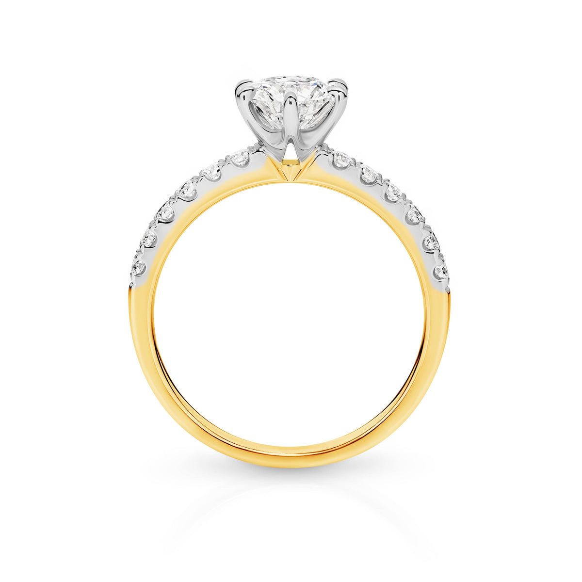 Eloise Diamond Solitaire Round Brilliant Cut Engagement Ring