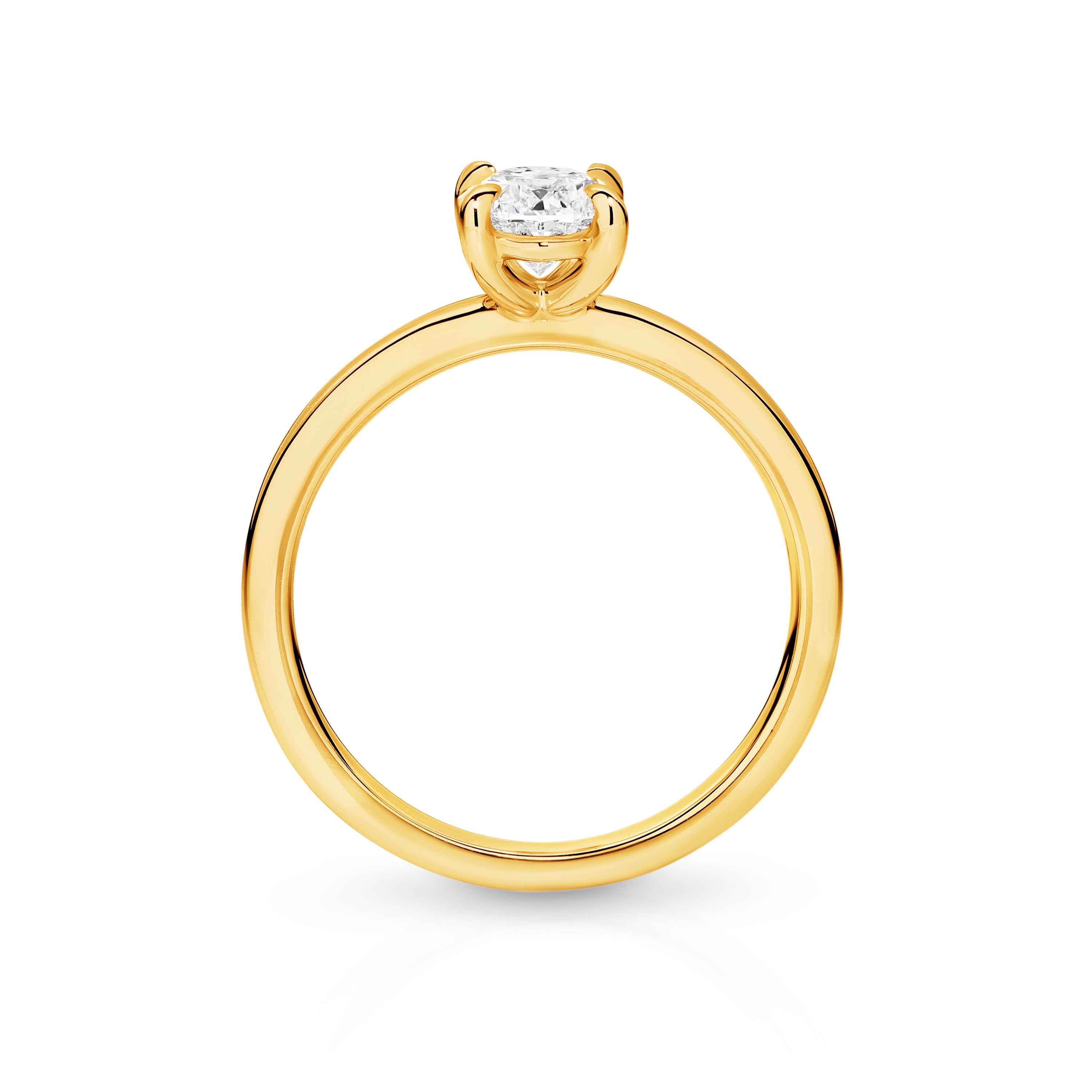 Willow Diamond Solitaire Oval Cut Engagement Ring