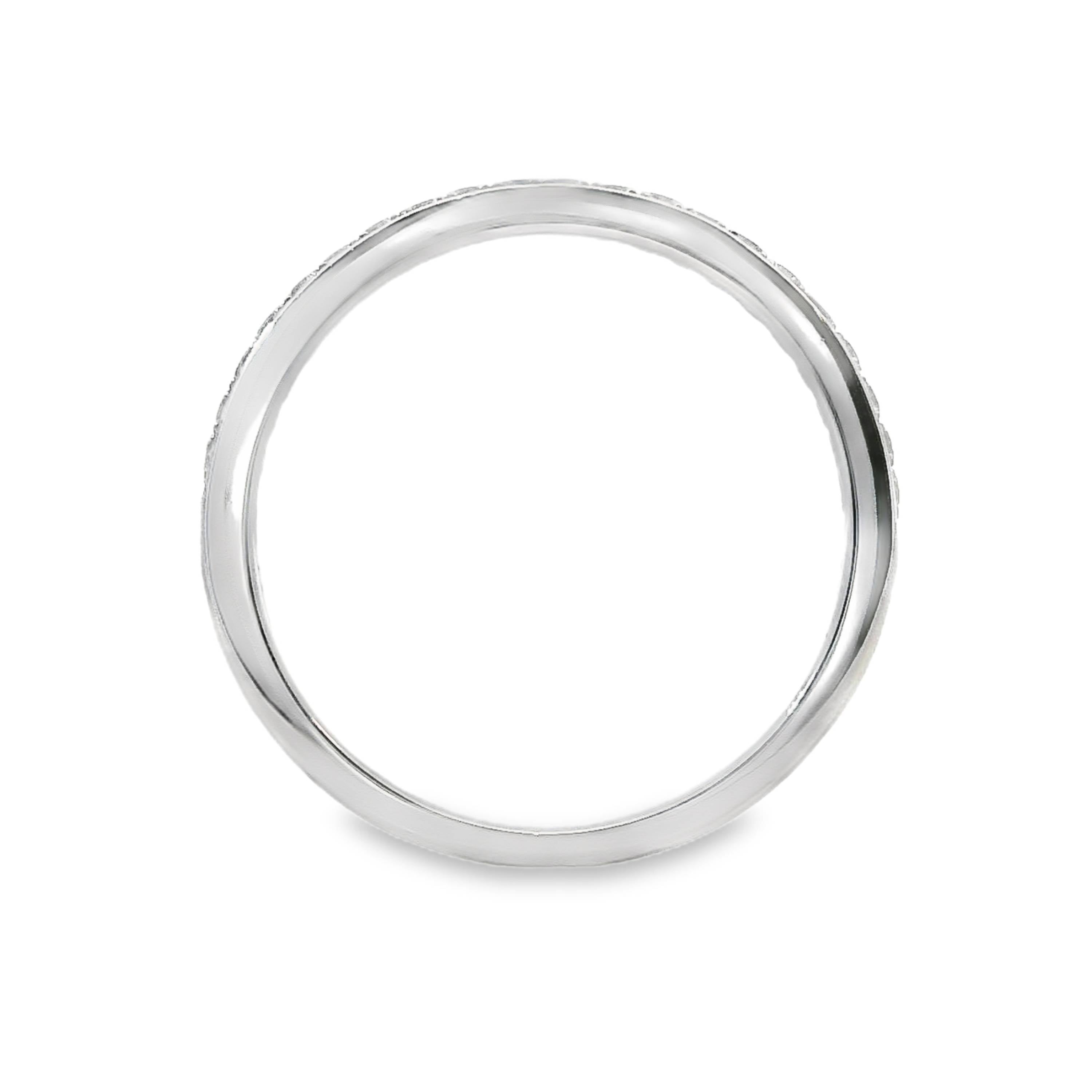Grain Set Diamond Wedding Ring 21 = 0.21ct