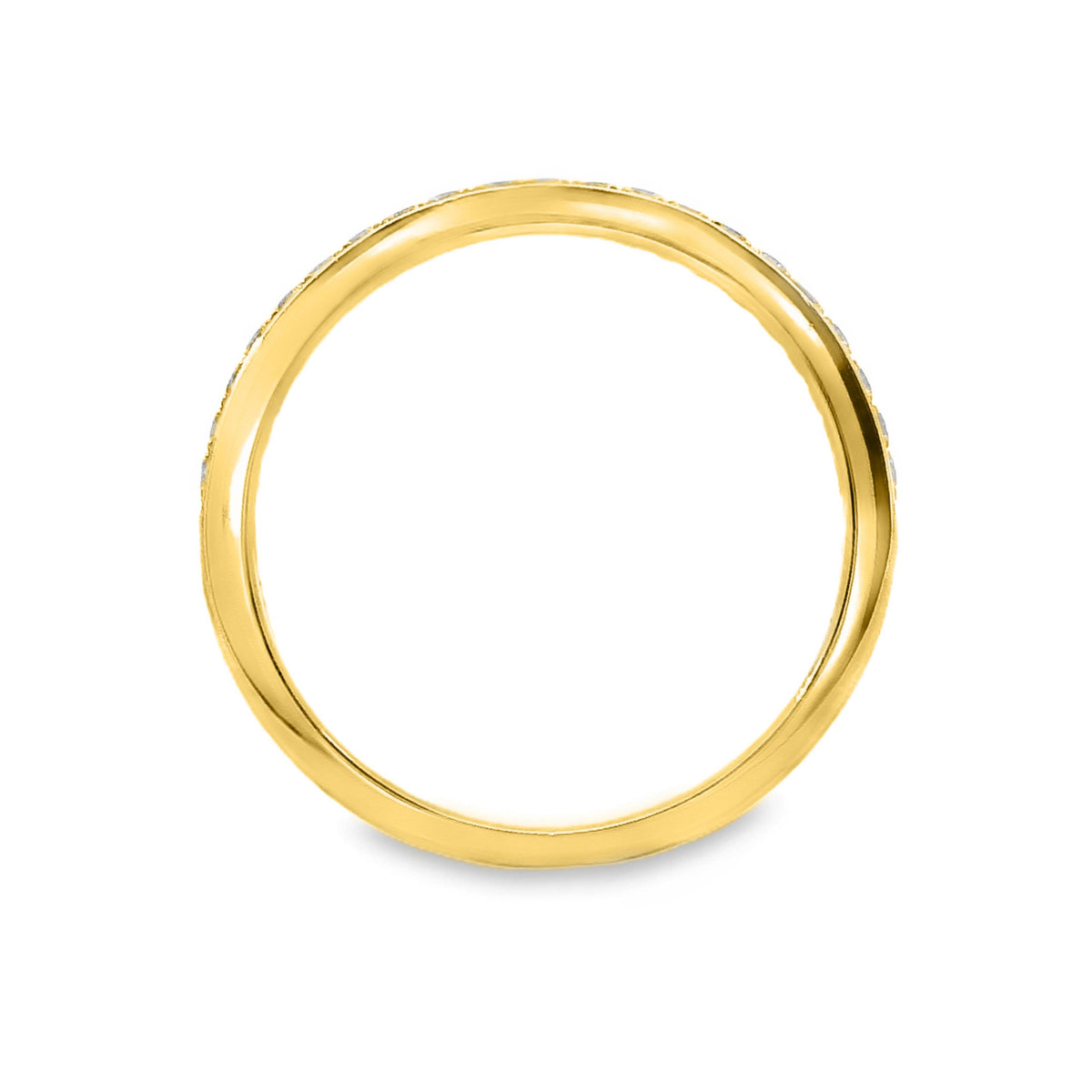 Grain Set Diamond Wedding Ring 21 = 0.21ct