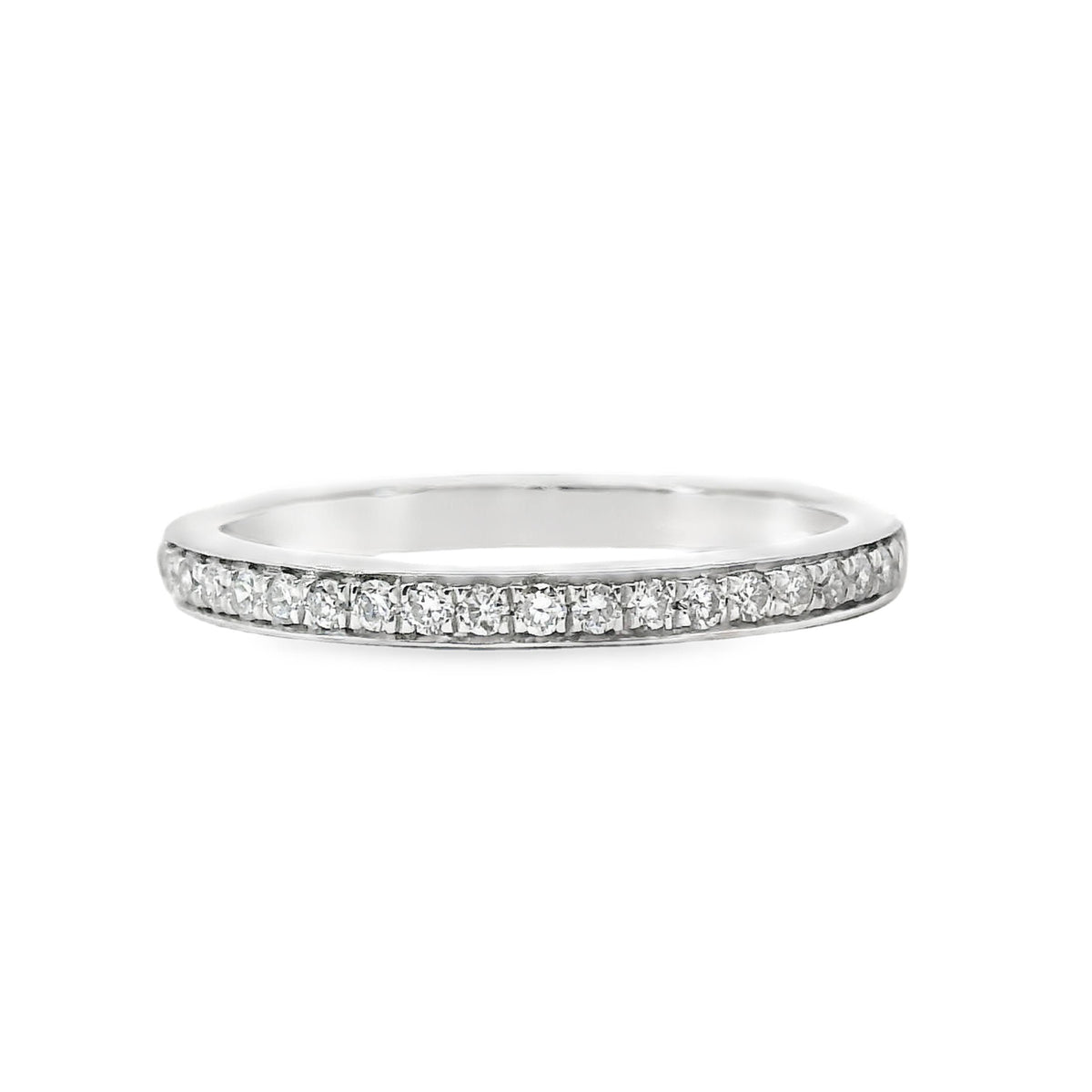 Grain Set Diamond Wedding Ring 21 = 0.21ct