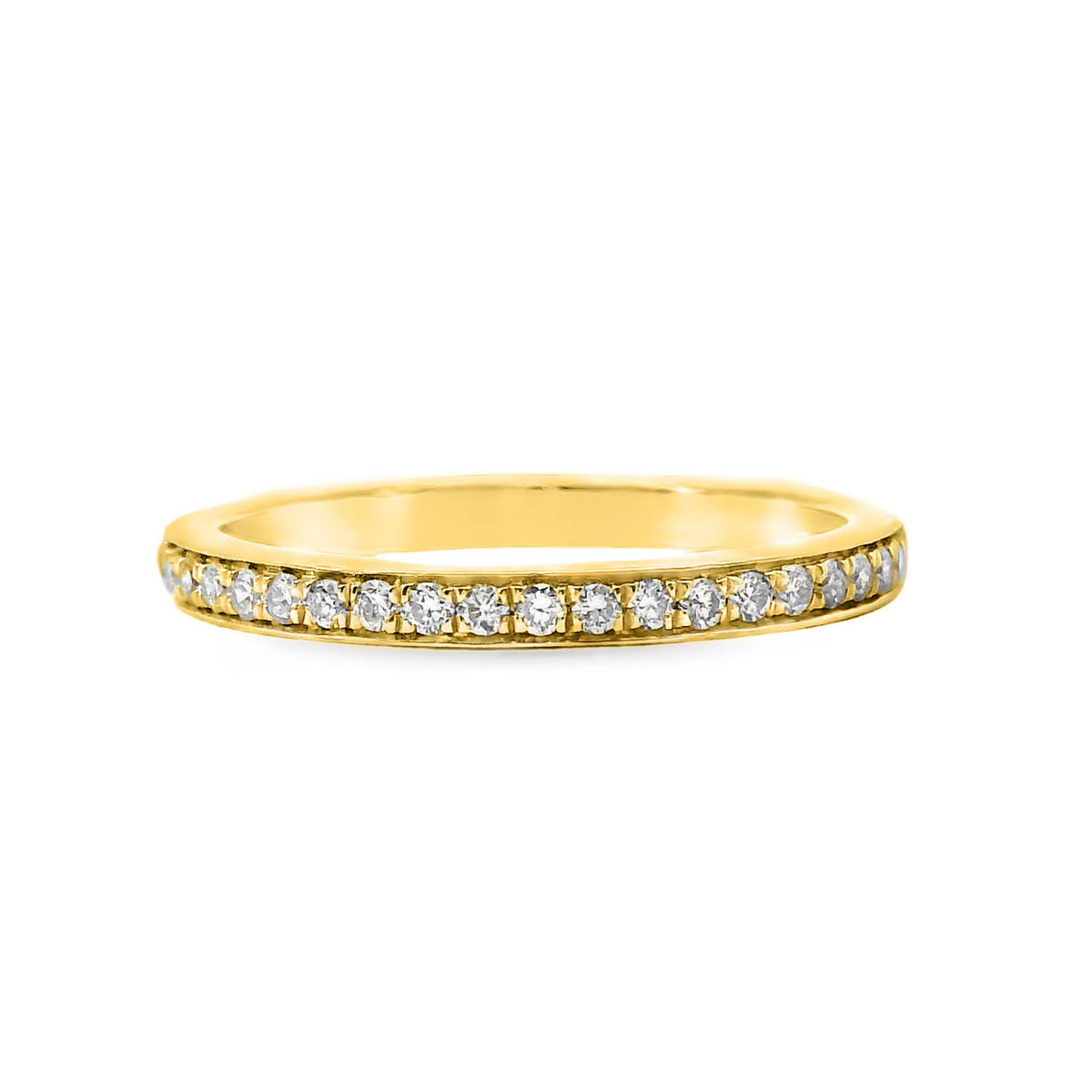 Grain Set Diamond Wedding Ring 21 = 0.21ct