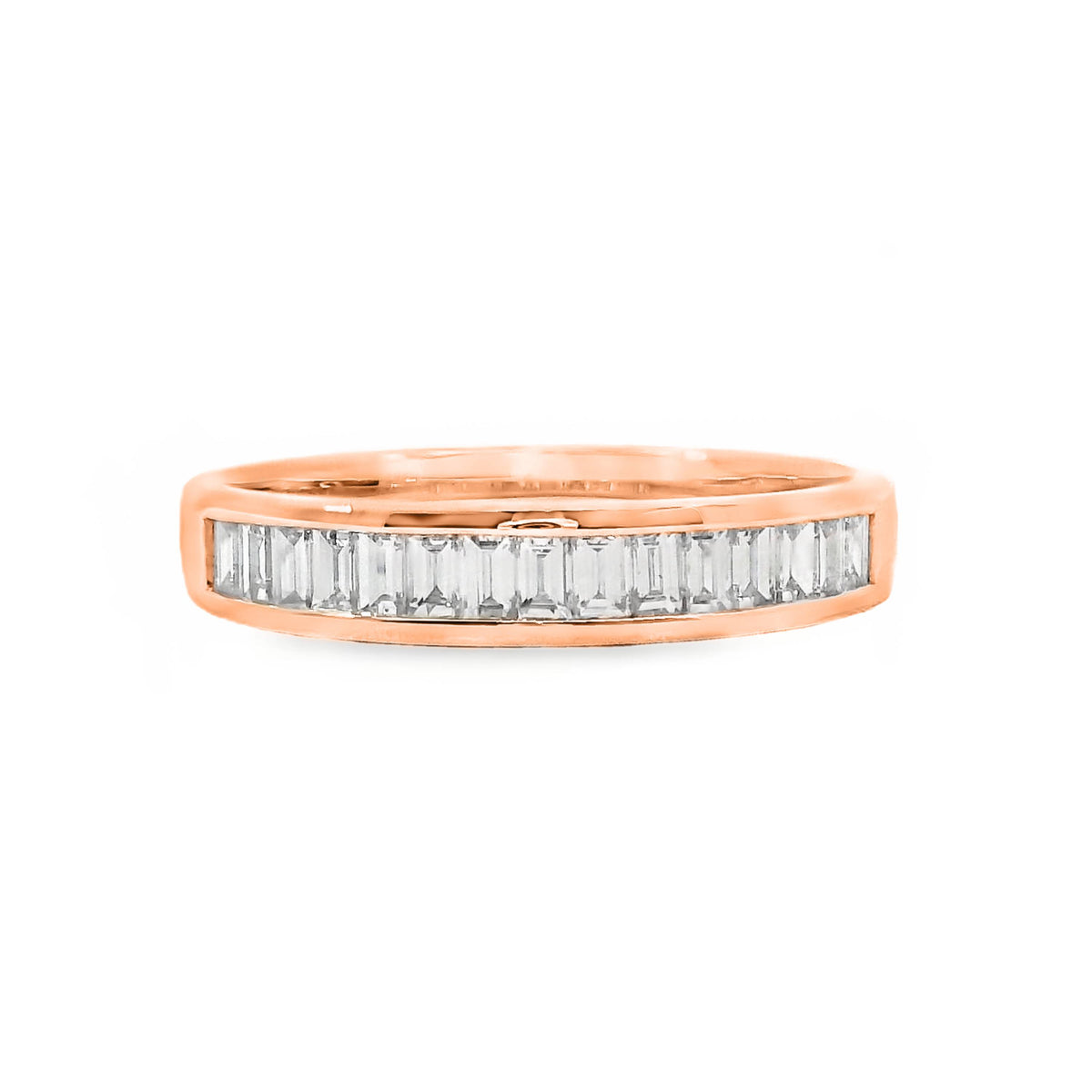 Baguette Diamond Channel Set Ring 16 = 0.50ct