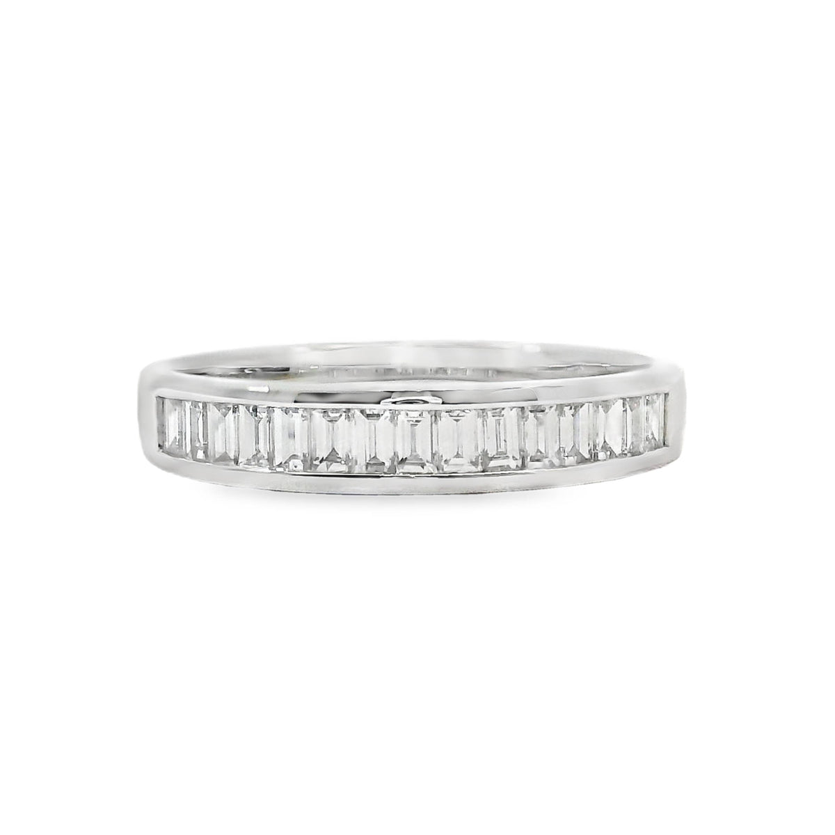 Baguette Diamond Channel Set Ring 16 = 0.50ct