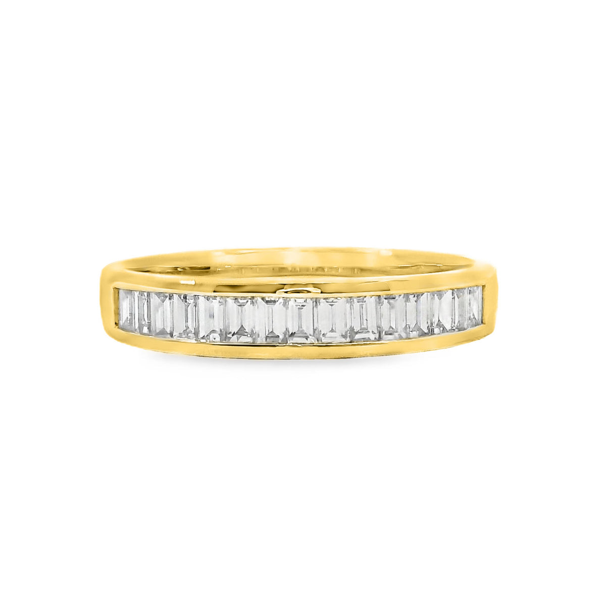 Baguette Diamond Channel Set Ring 16 = 0.50ct