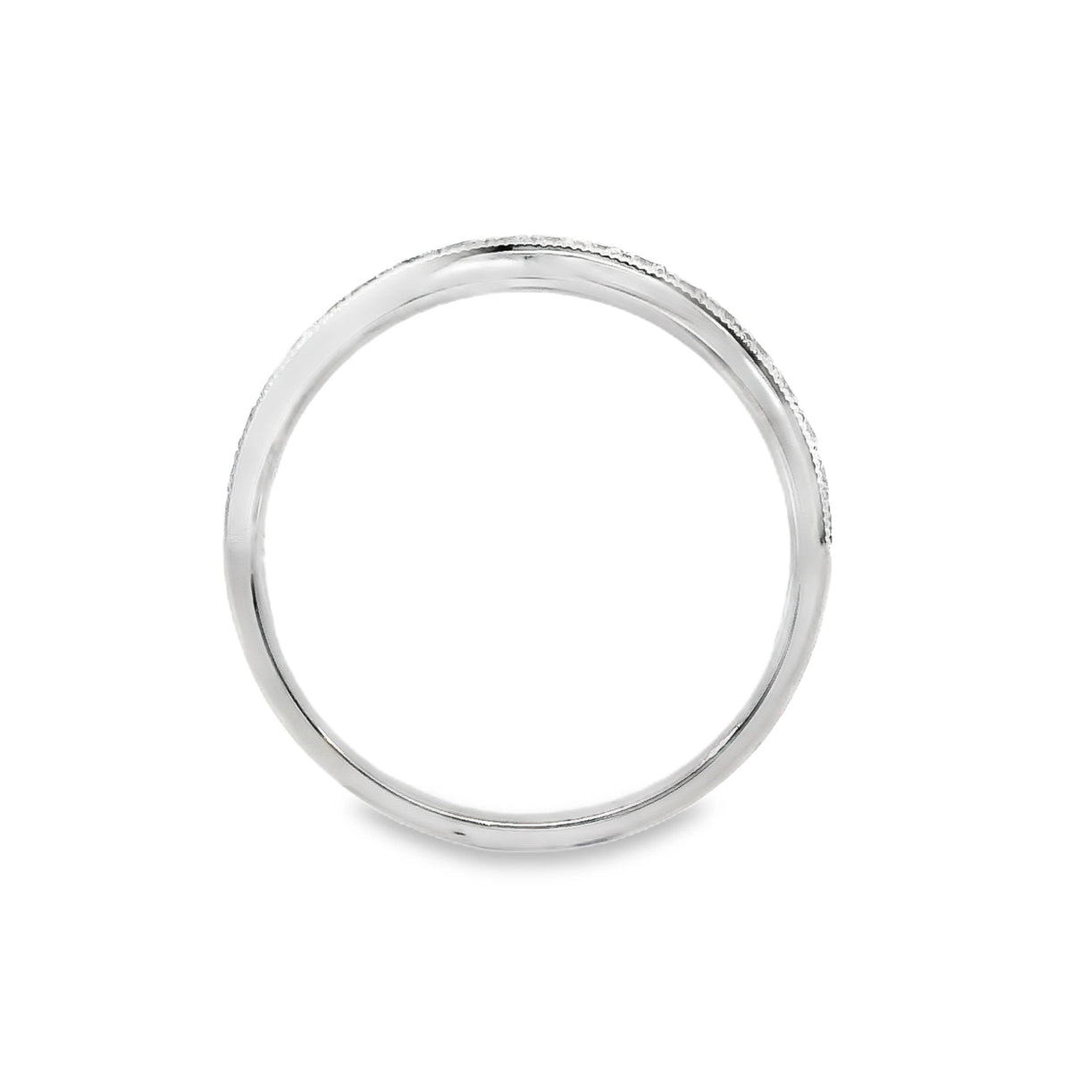 Grain Set Diamond Wedding Ring 19 = 0.20ct
