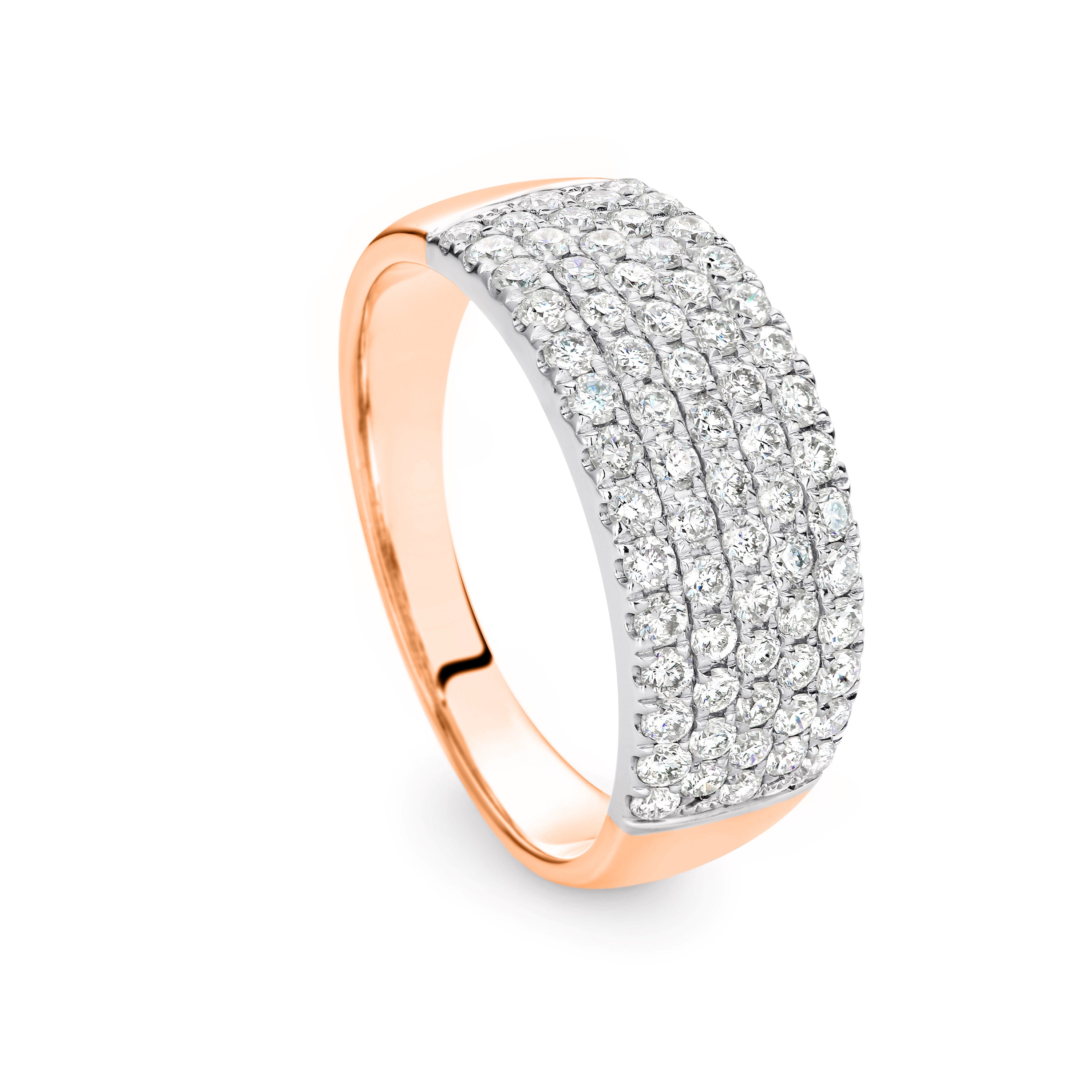 Dottie Grain Set Diamond Ring